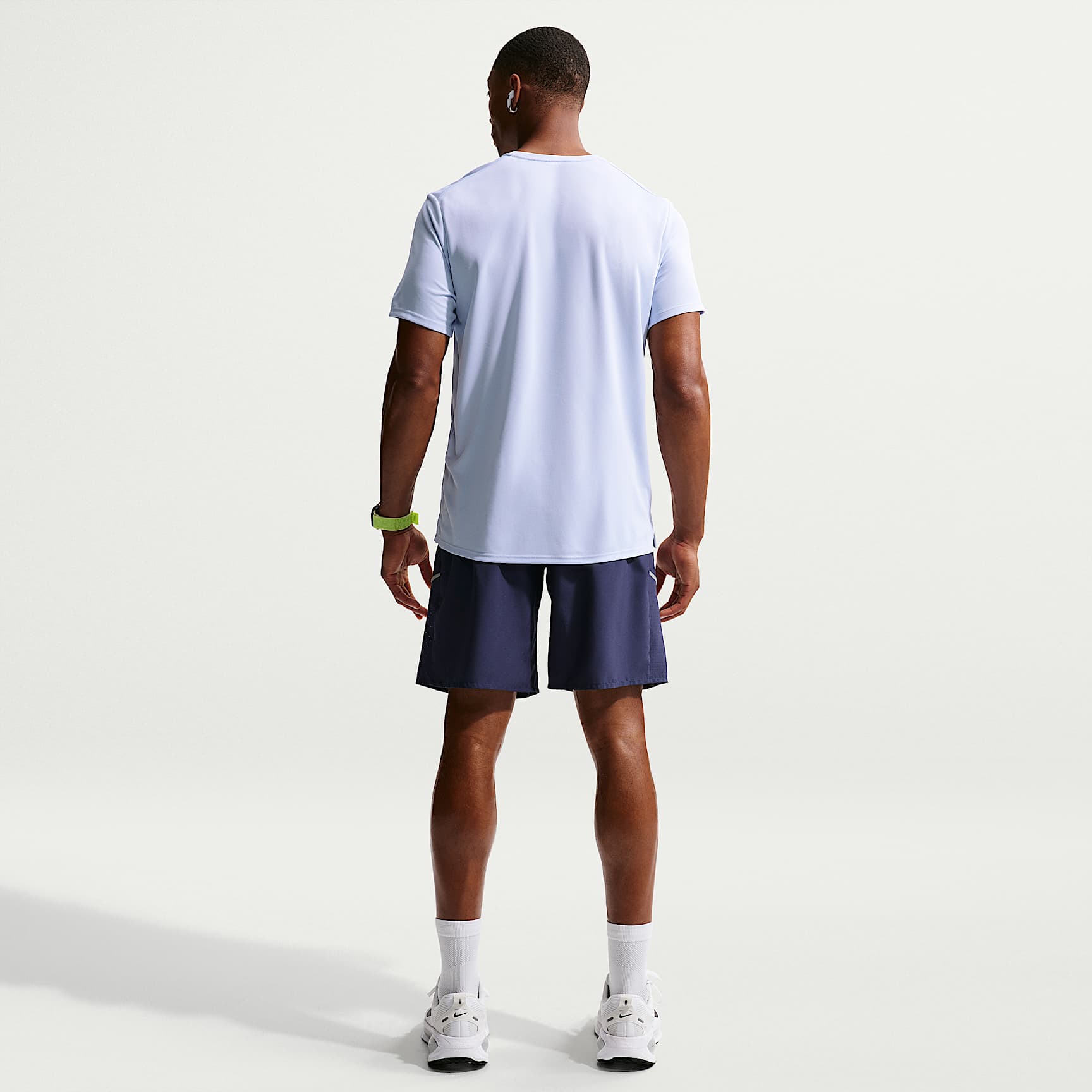Nike Miler Men's Dri-FIT 23cm (approx.) Unlined Running Shorts – Midnight Navy/Midnight Navy