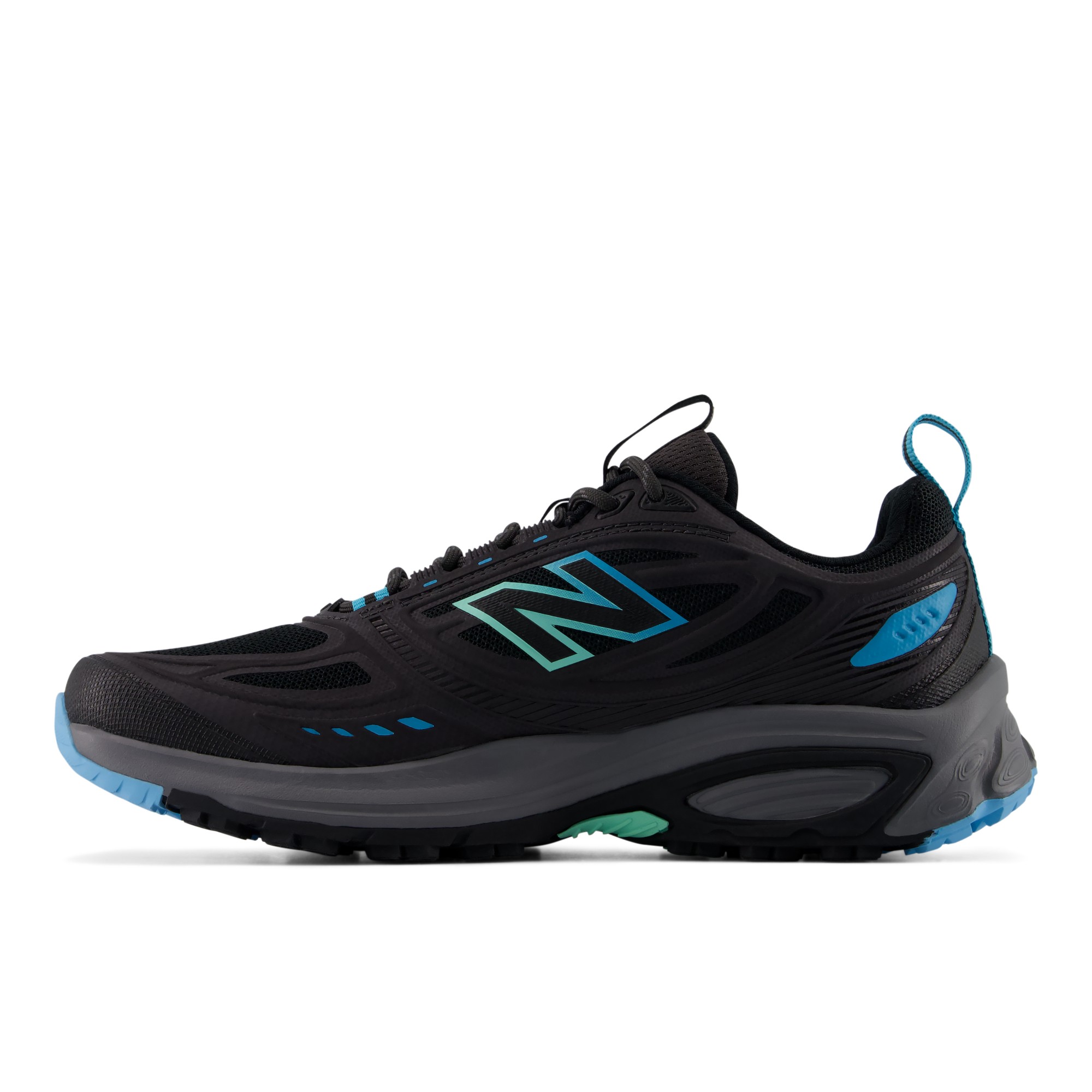 410v9 – BLACK with BLUE GLAZE and BRIGHT MINT