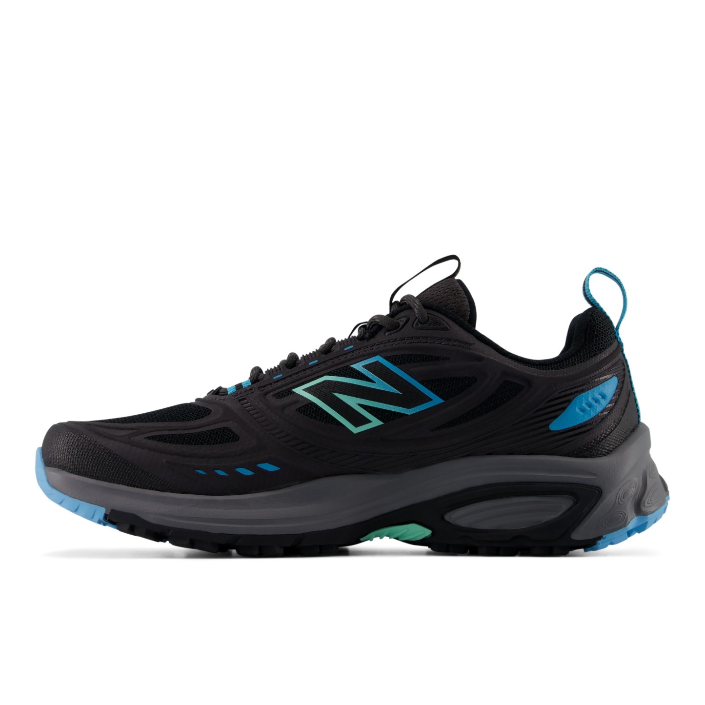 410v9 – BLACK with BLUE GLAZE and BRIGHT MINT