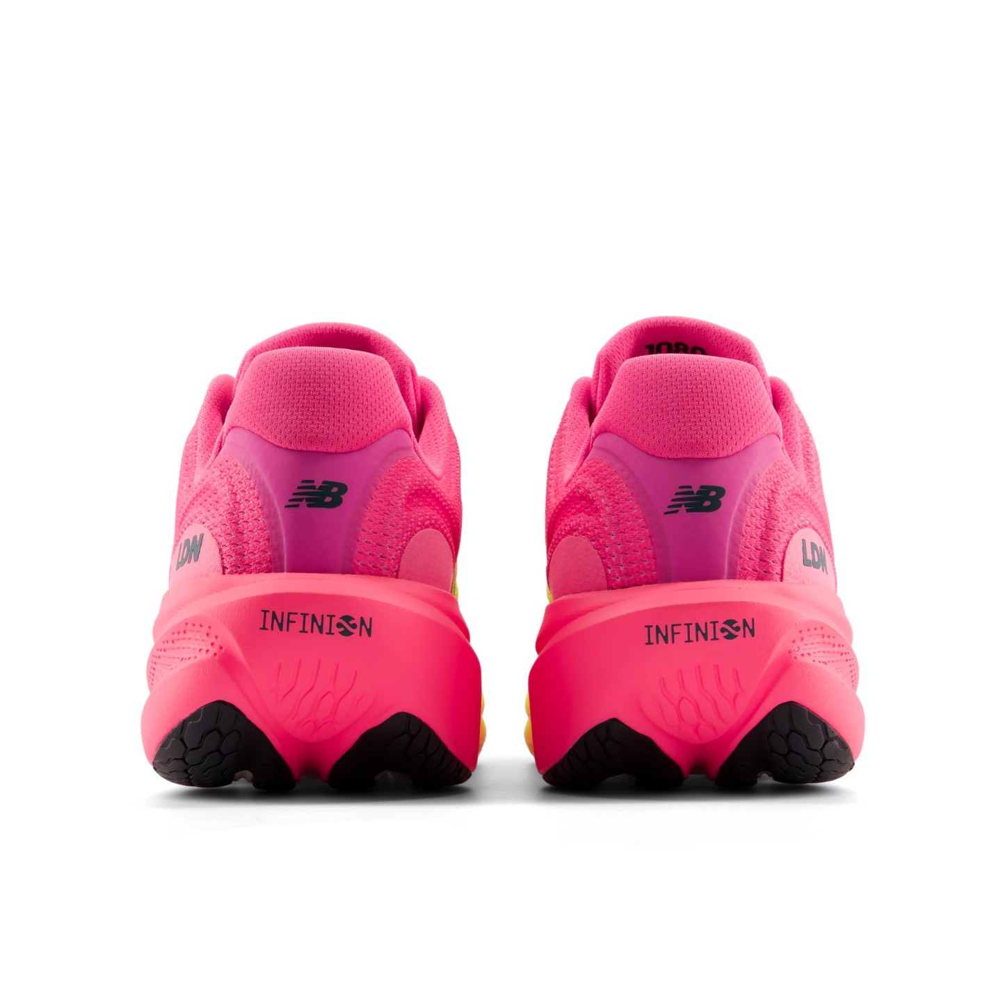 TCS London Marathon 1080v15 – ALKALINE GREEN with PINK HEAT