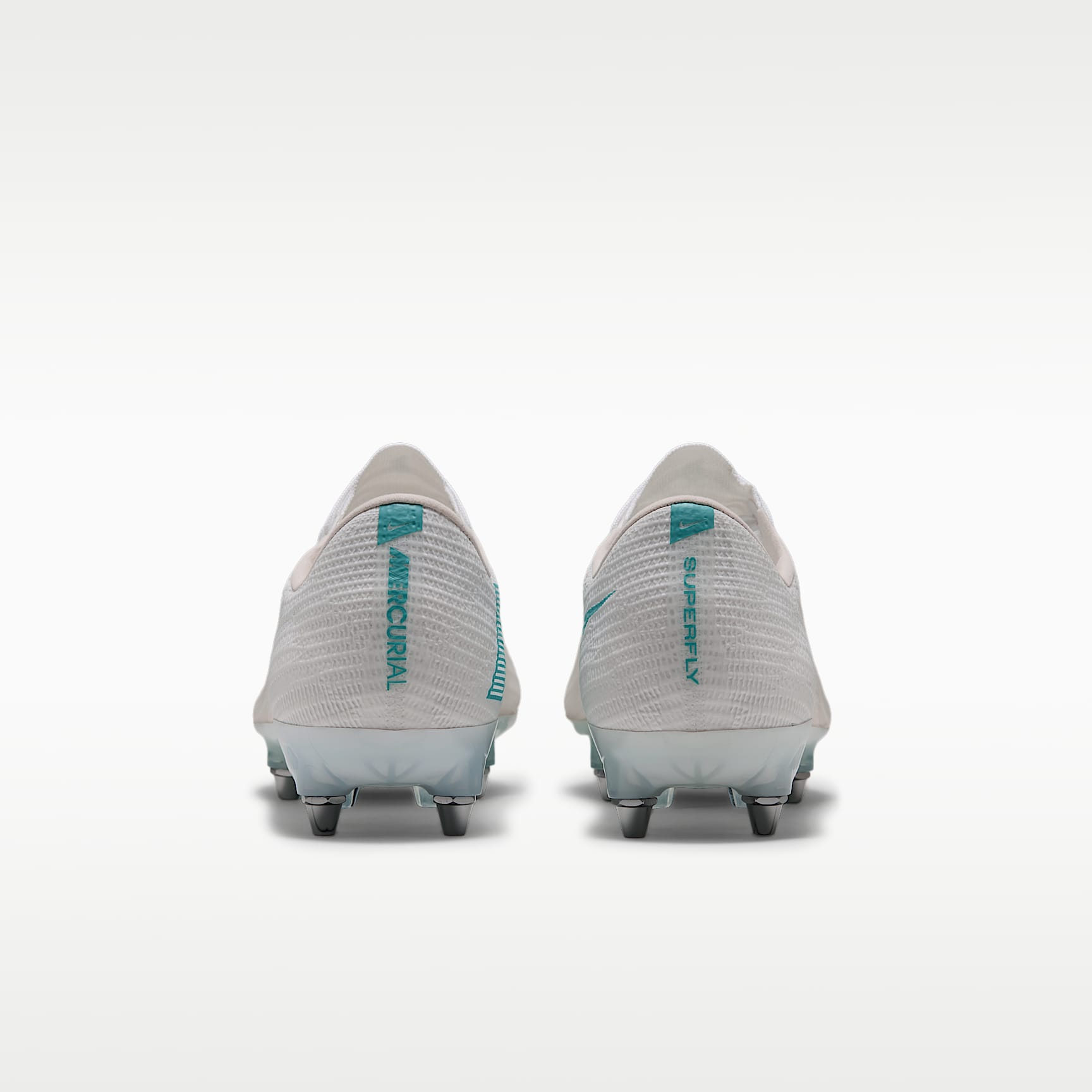 Nike Mercurial Superfly 11 Elite Soft-Ground Low-Top Football Boots – White/Dusty Cactus