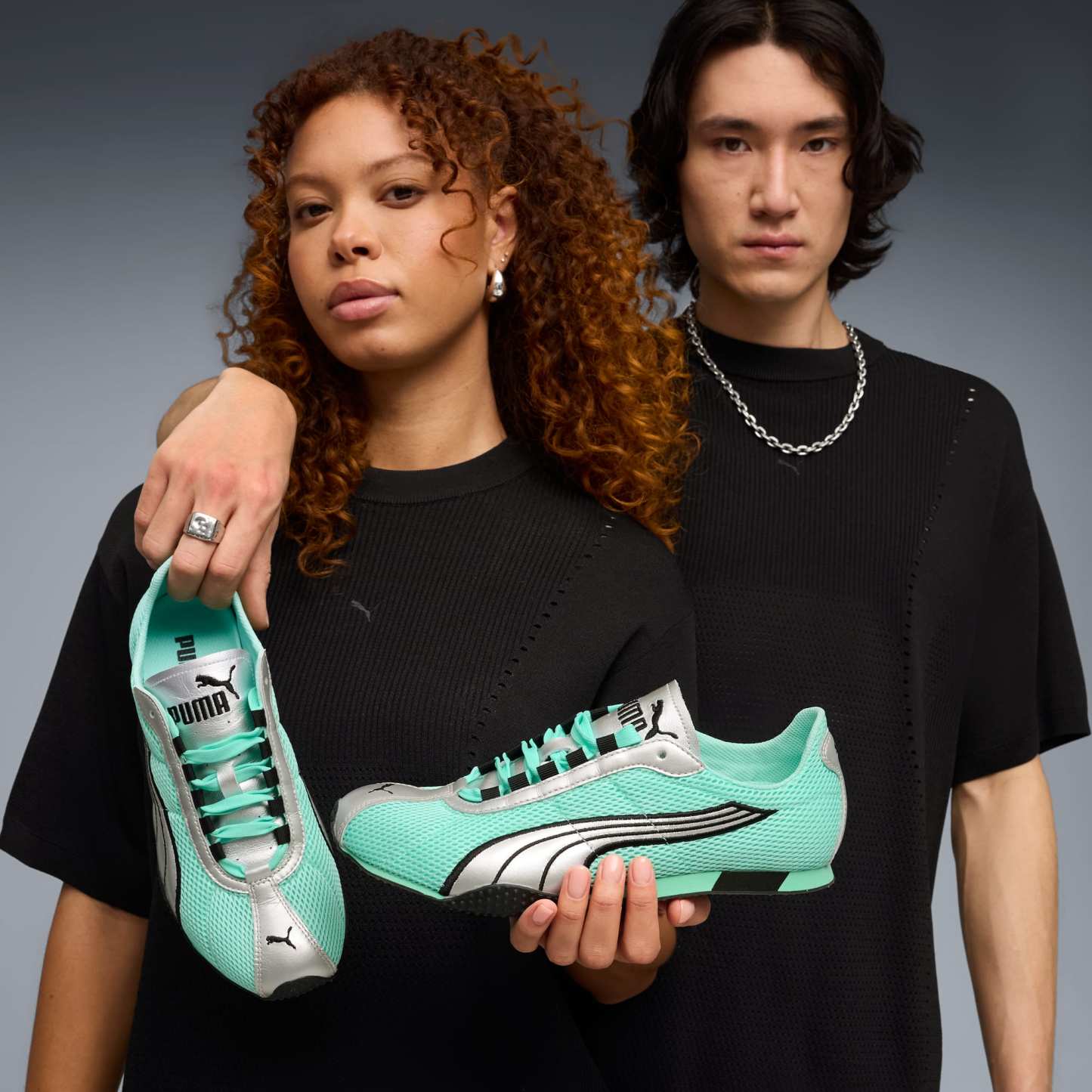 H-Street OG Sneakers Unisex – Mint Jelly-PUMA Silver