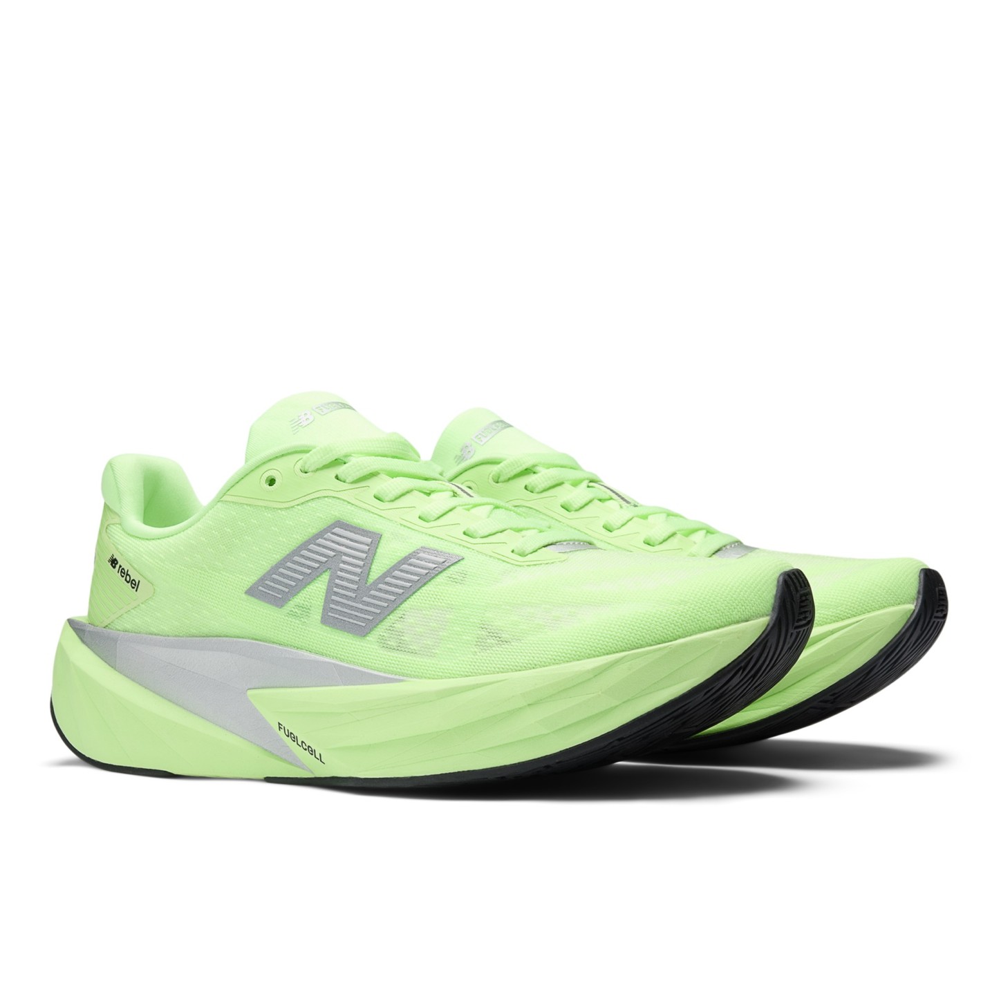 FuelCell Rebel v5 – Lab Green with Silver Metallic and White