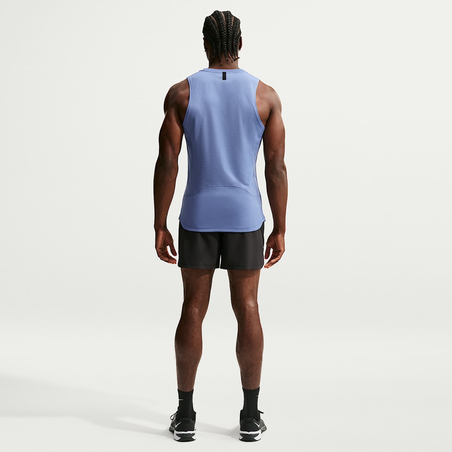 Nike Pro Men's Dri-FIT Training Tank – Indigo Storm/Black