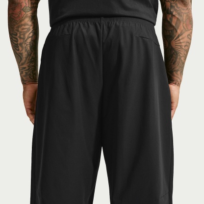 Nike 24.7 PerfectStretch Men's Dri-FIT UV Protection Barrel-Leg Trousers – Black/Black/Dark Smoke Grey
