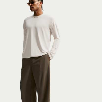 Nike 24.7 PerfectStretch Men's Dri-FIT UV Protection Barrel-Leg Trousers – Dark Hazel/Black/Velvet Brown