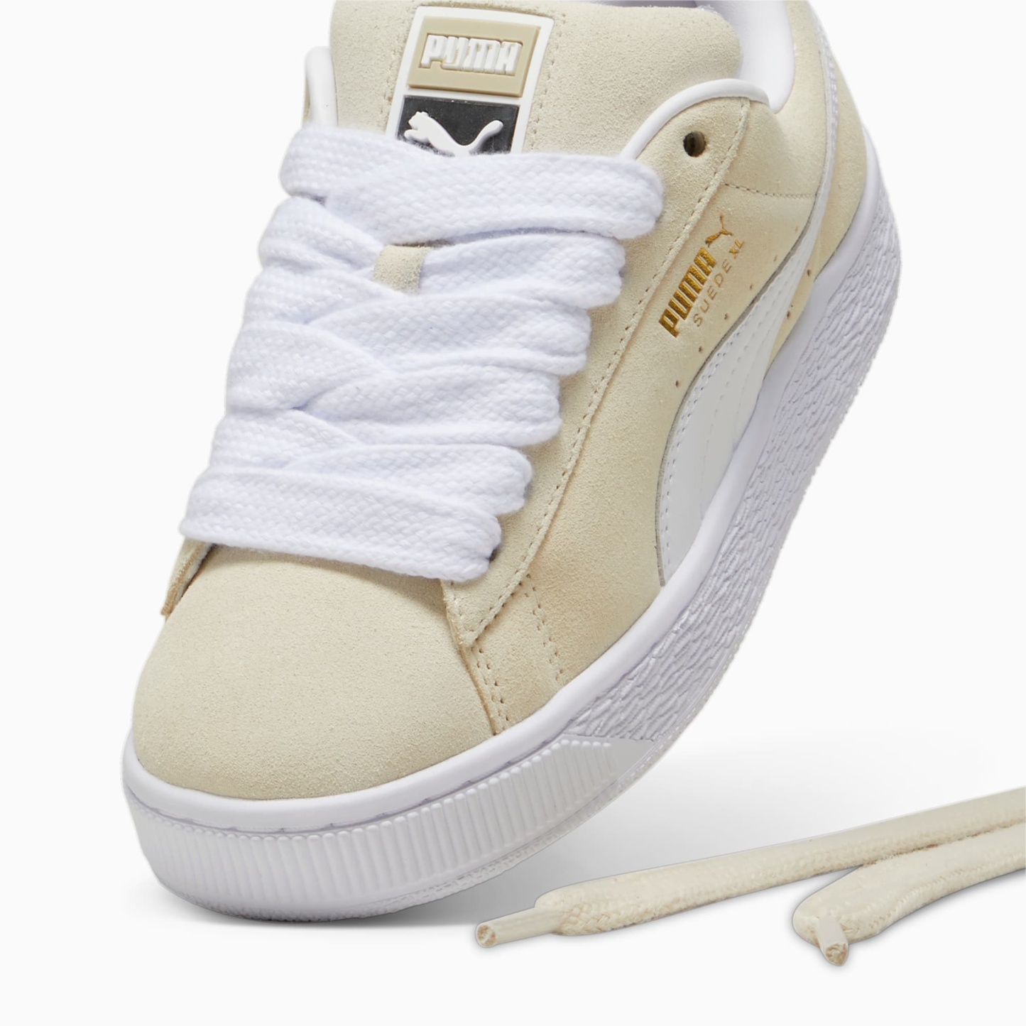 Suede XL Sneakers Unisex – Sugared Almond-PUMA White