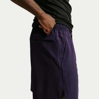 Nike Unlimited Men's Dri-FIT 18cm (approx.) Unlined Versatile Shorts – Purple Dynasty/Black/Purple Dynasty