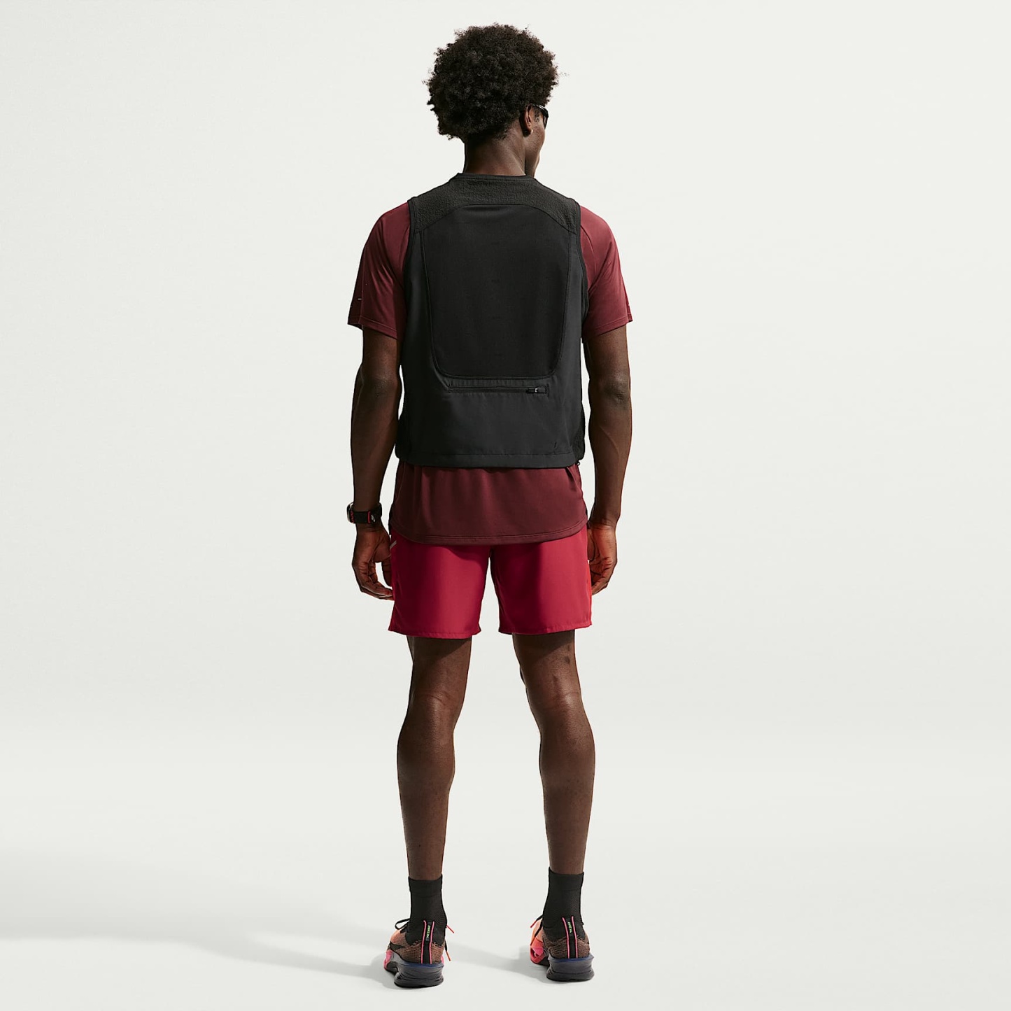 Nike Miler Men's Dri-FIT 18cm (approx.) Brief-Lined Running Shorts – Tough Red/Sport Red