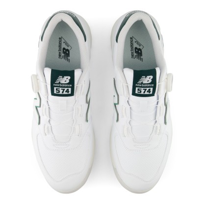 Golf 574 v4 BOA® – WHITE with NORDIC GREEN and OUTFIELD
