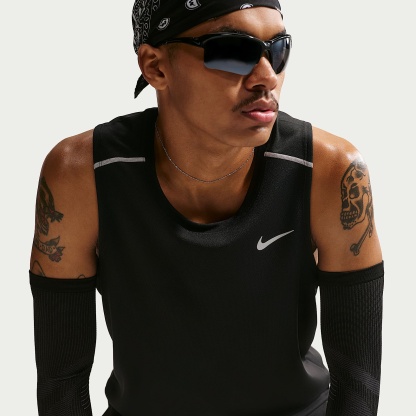 Nike Miler Men's Dri-FIT Running Tank Top – Black