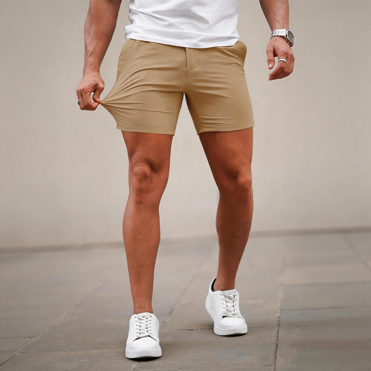 Men's 5-Inch Stretch Slim Fit Chino Shorts