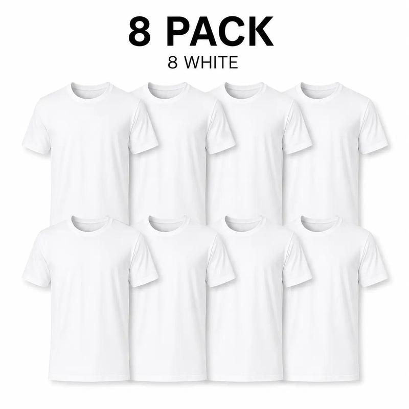 Unisex 100% Cotton Crewneck T-Shirt – Classic Short Sleeve Tee
