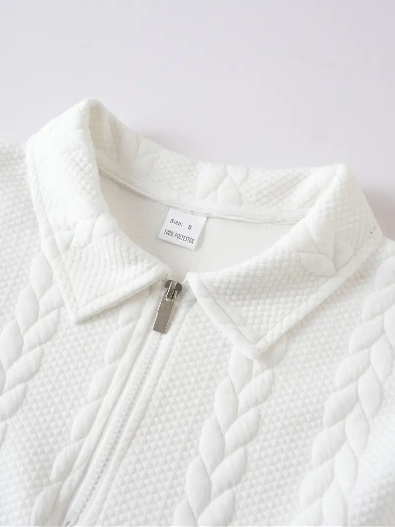 Men's Premium Knit Polo Sweater - Quarter Zip Long Sleeve Pullover for Casual Everyday Style