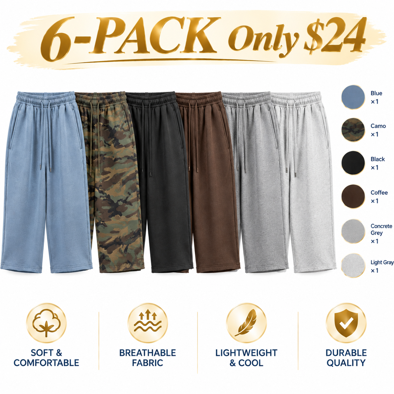 Men's Super Baggy Fleece Shorts – Relaxed Streetwear Fit