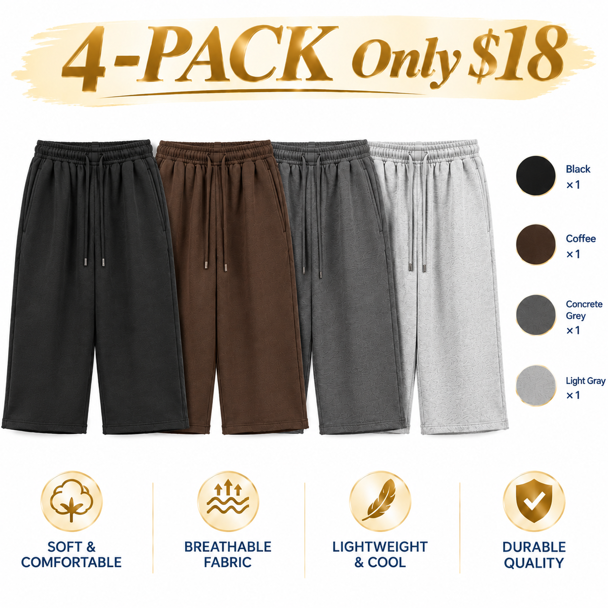 Men's Super Baggy Fleece Shorts – Relaxed Streetwear Fit