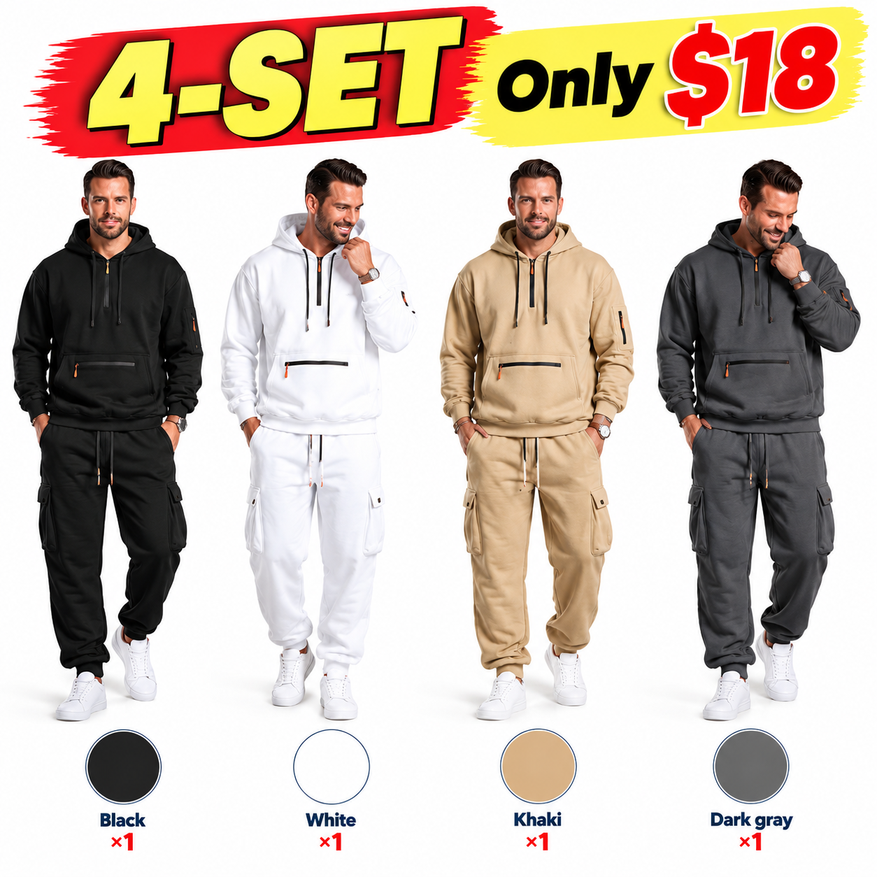 Men's Fleece-Lined Winter Vest – Warm Zip-Up Sleeveless Jacket