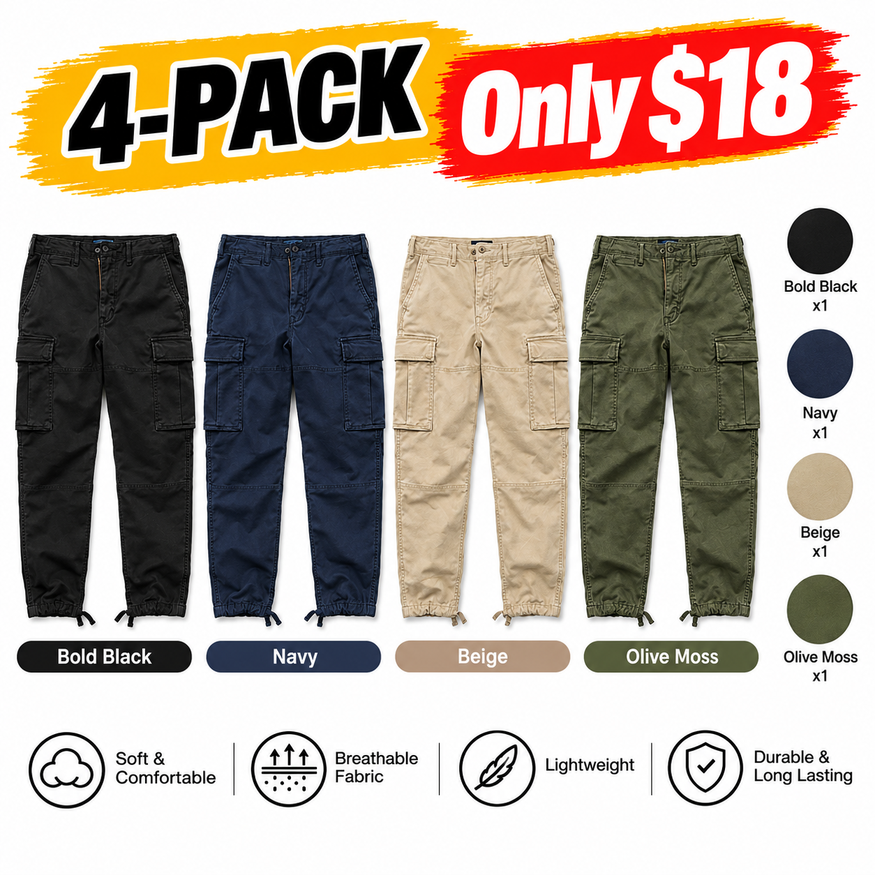 Men’s Lived-In Cargo Pants