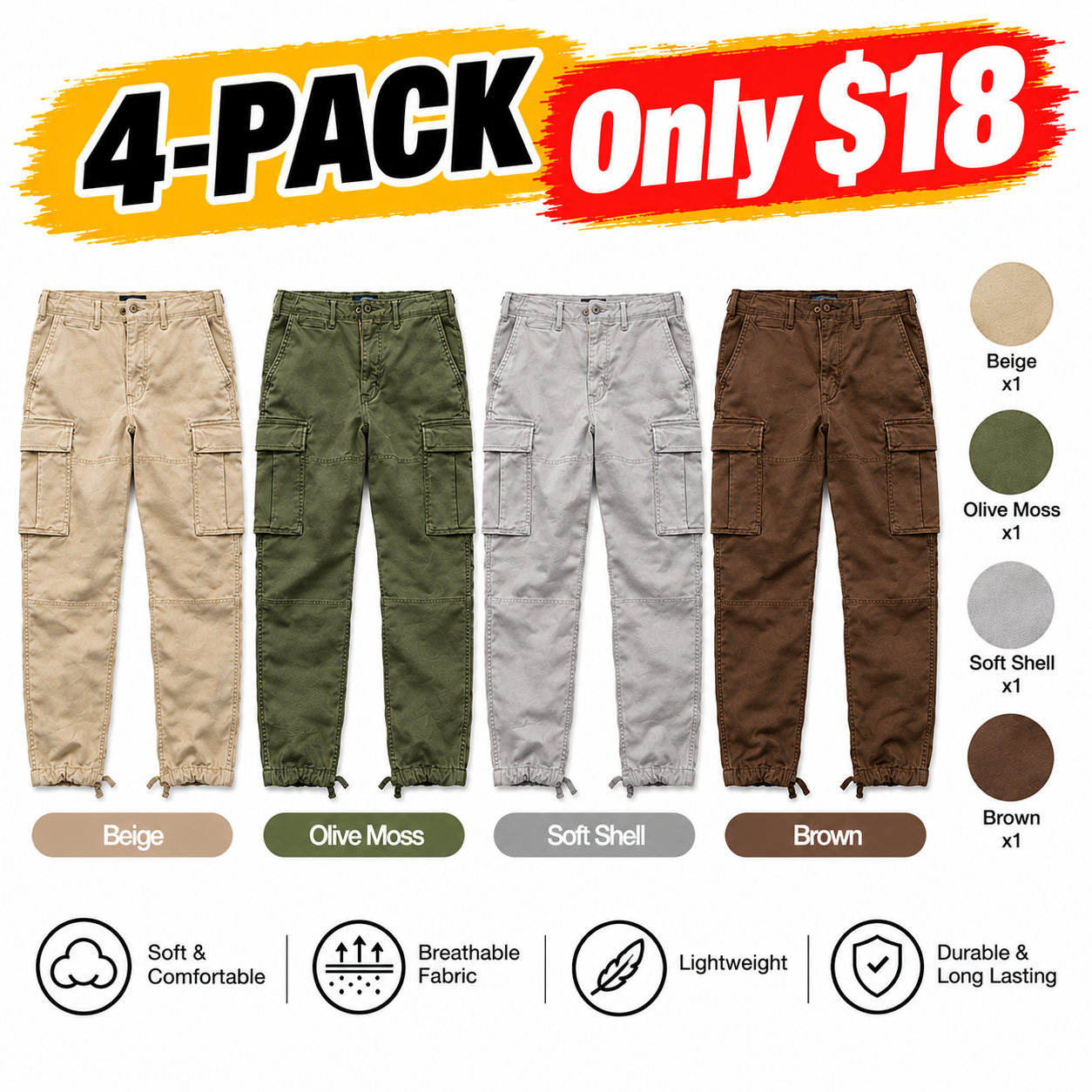 Men’s Lived-In Cargo Pants