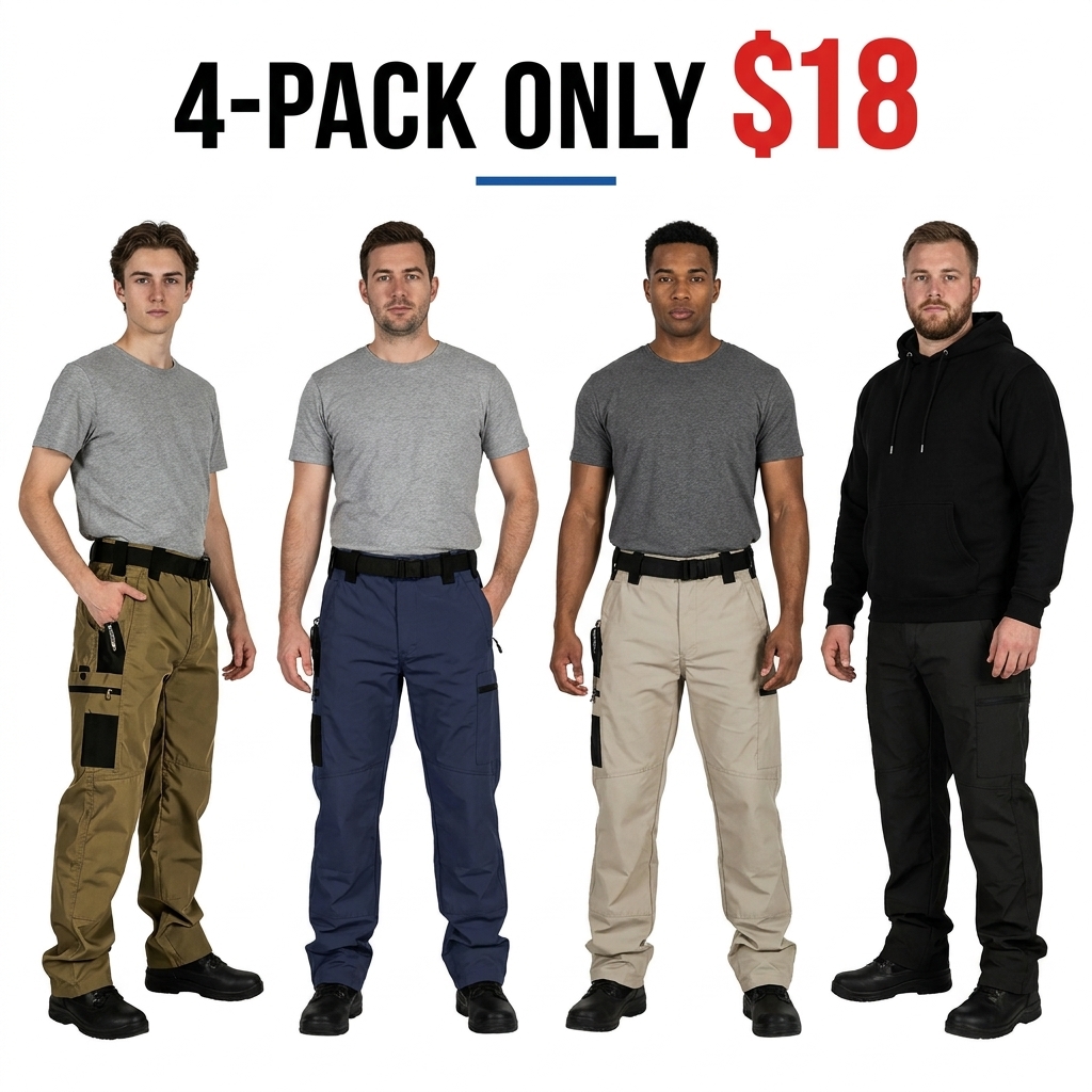 Men's Tactical Cargo Work Pants