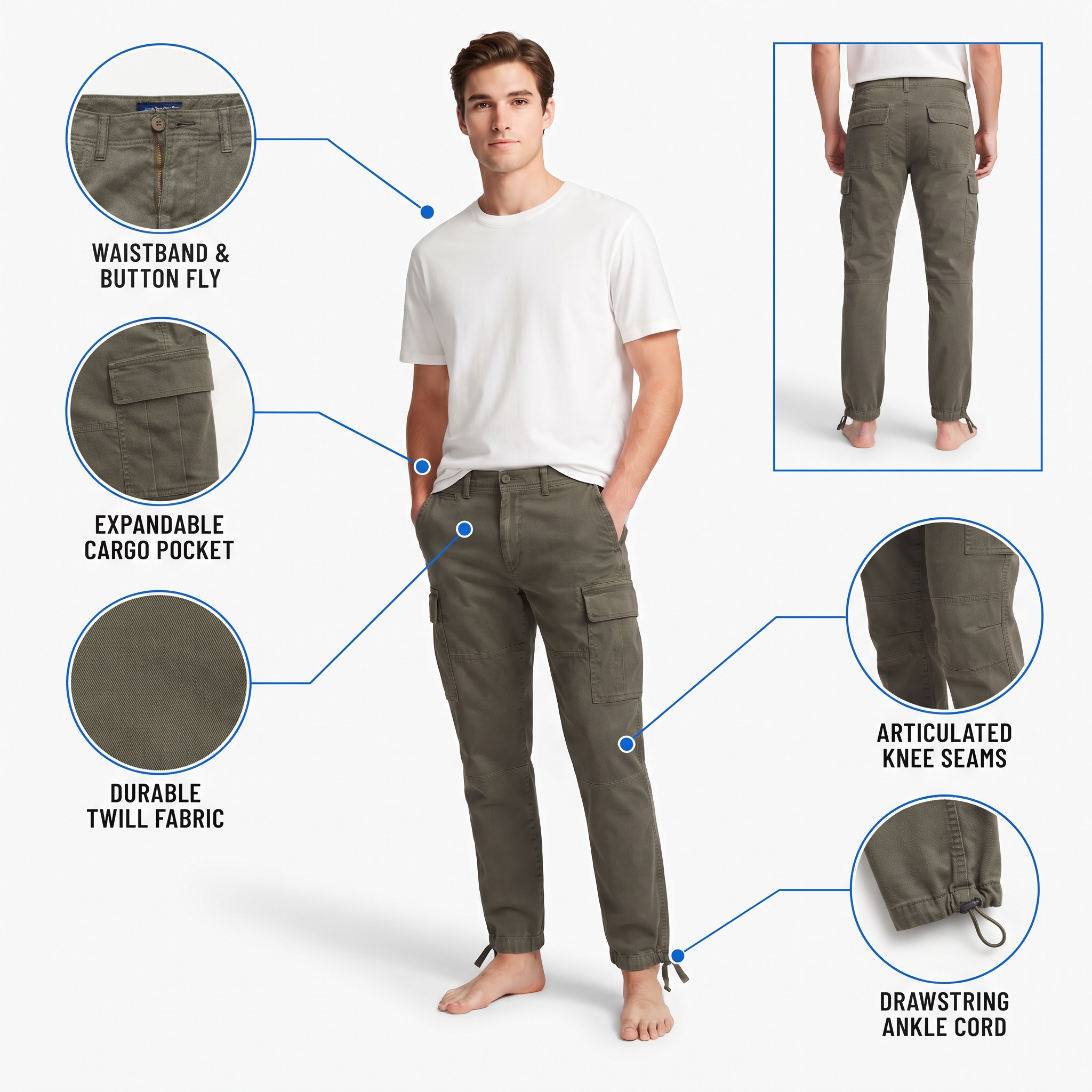 Men’s Lived-In Cargo Pants