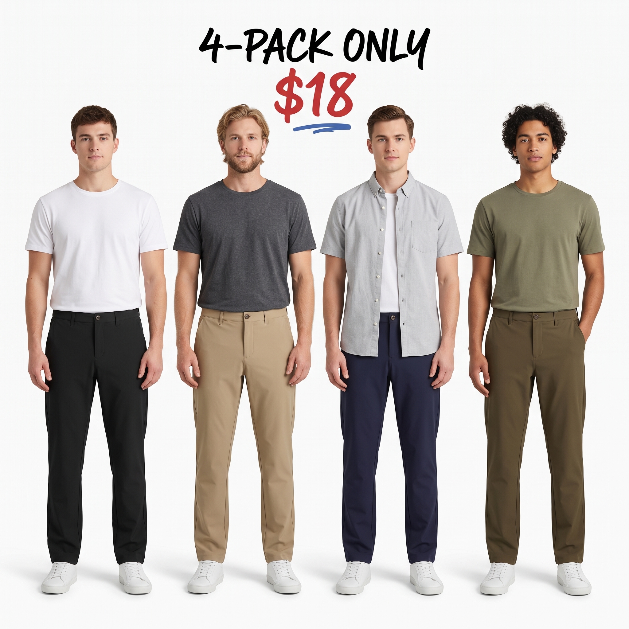 Men's Stretch Chino Pants