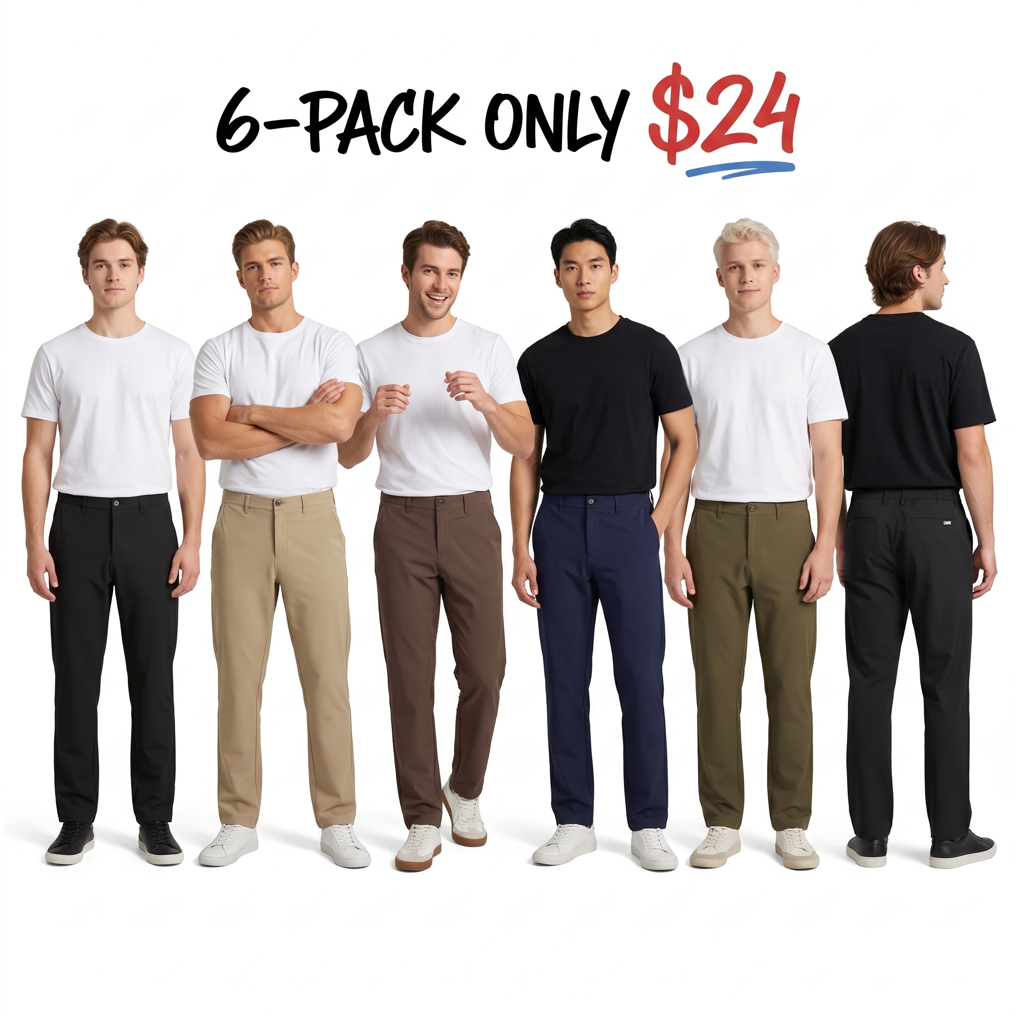 Men's Stretch Chino Pants