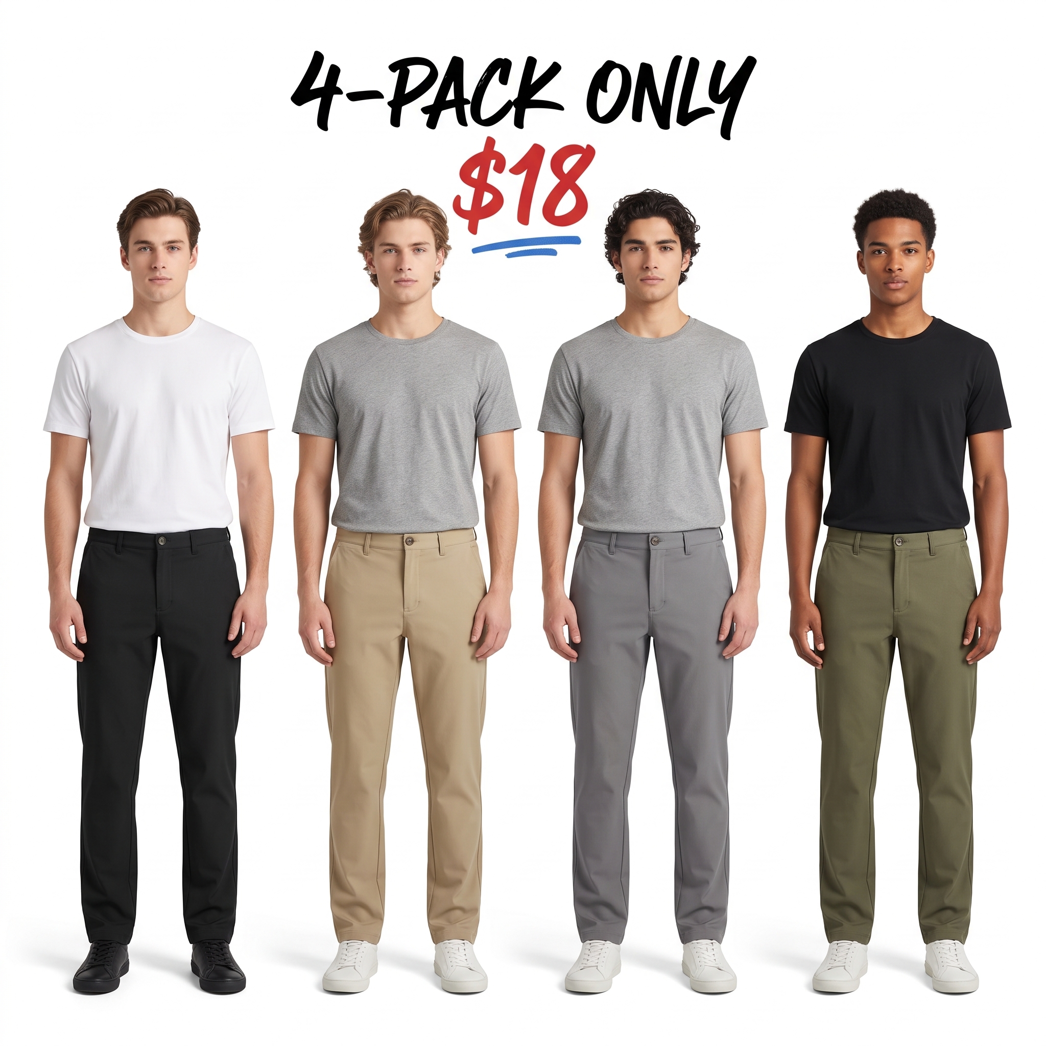Men's Stretch Chino Pants