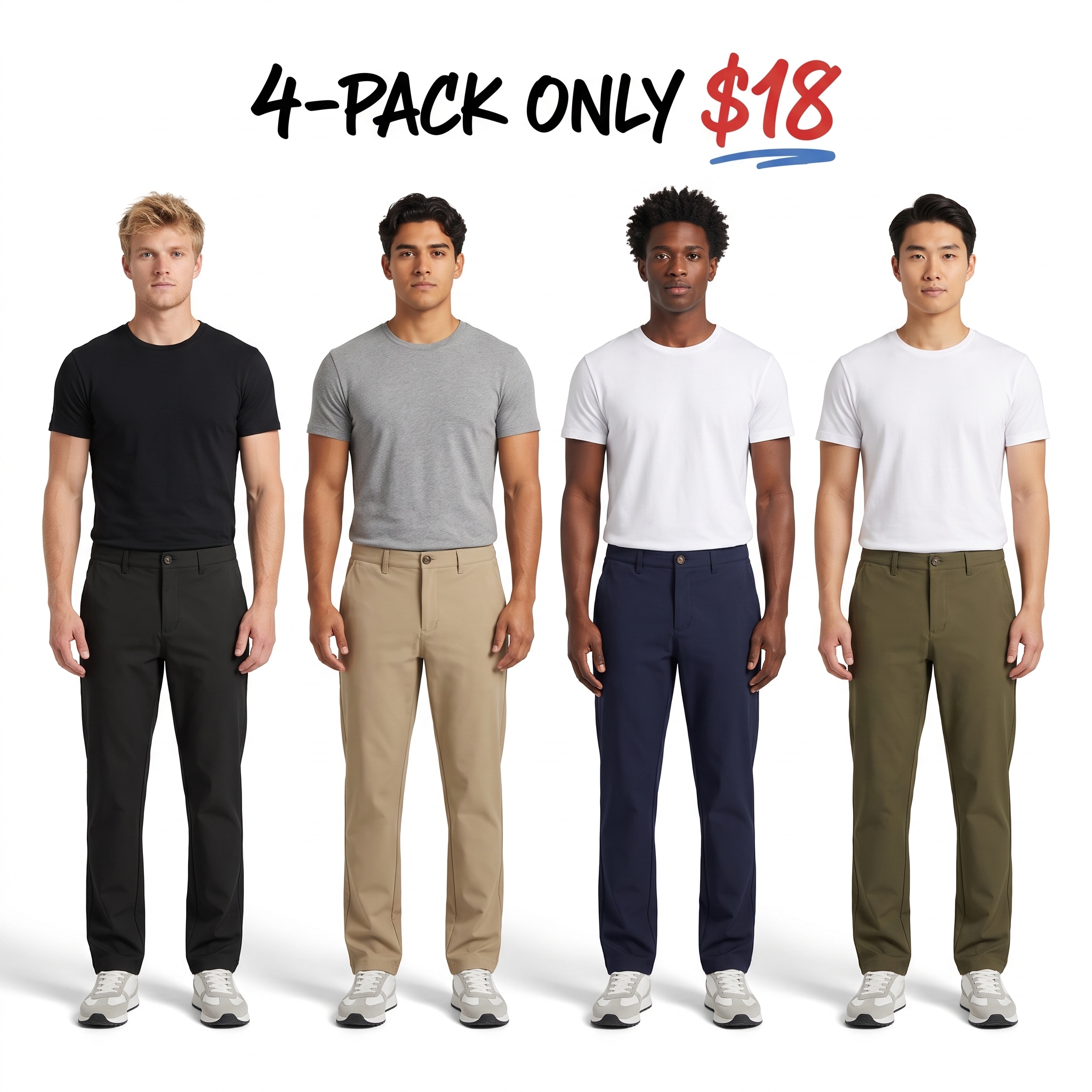 Men's Stretch Chino Pants
