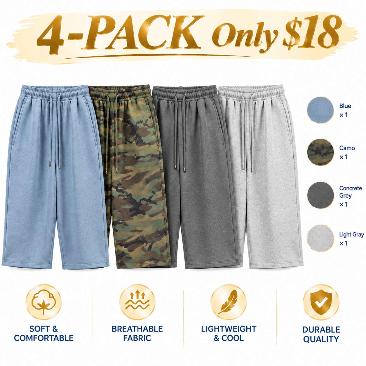 Men's Super Baggy Fleece Shorts – Relaxed Streetwear Fit