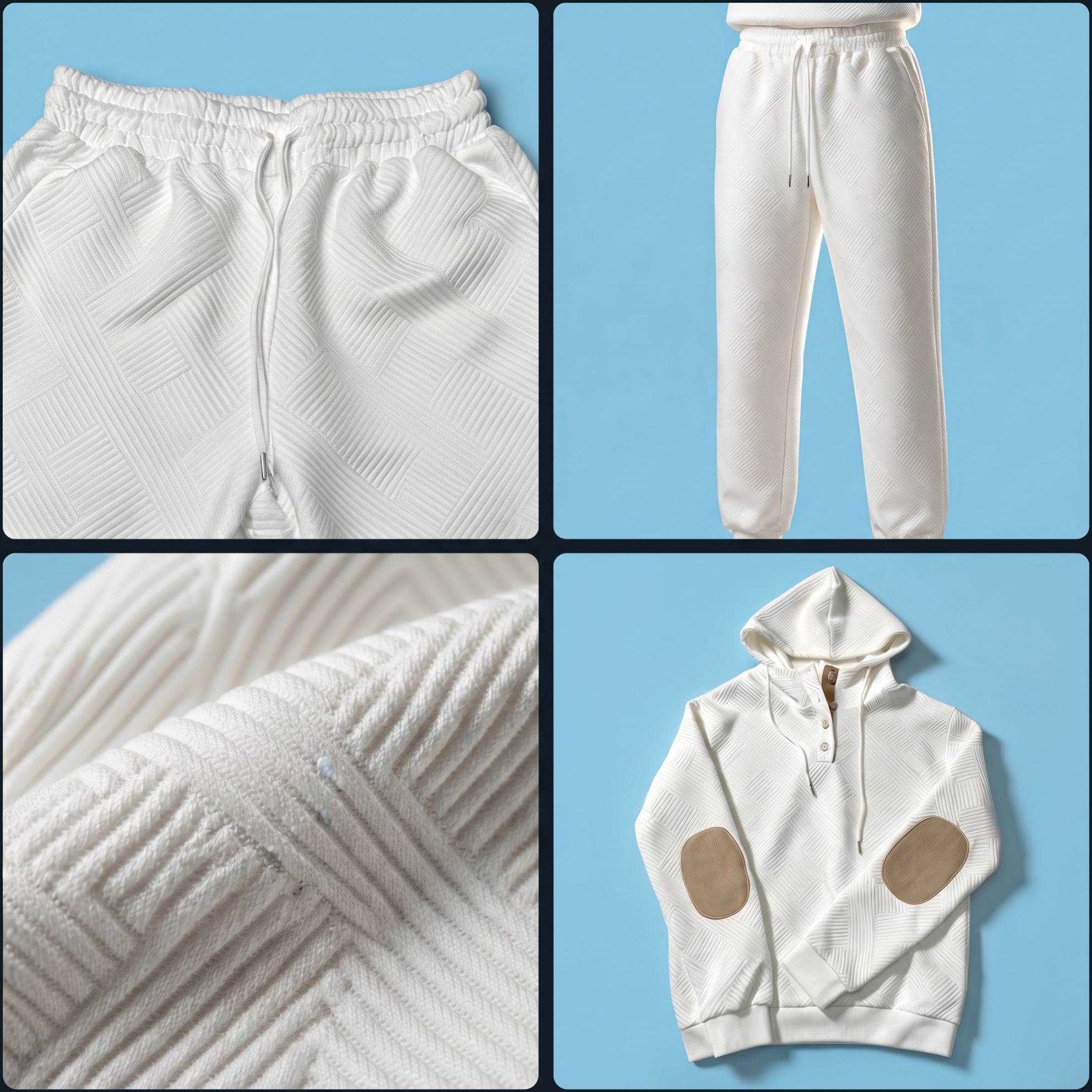 Men’s 2-Piece Brushed Fleece Hoodie & Sweatpants Set