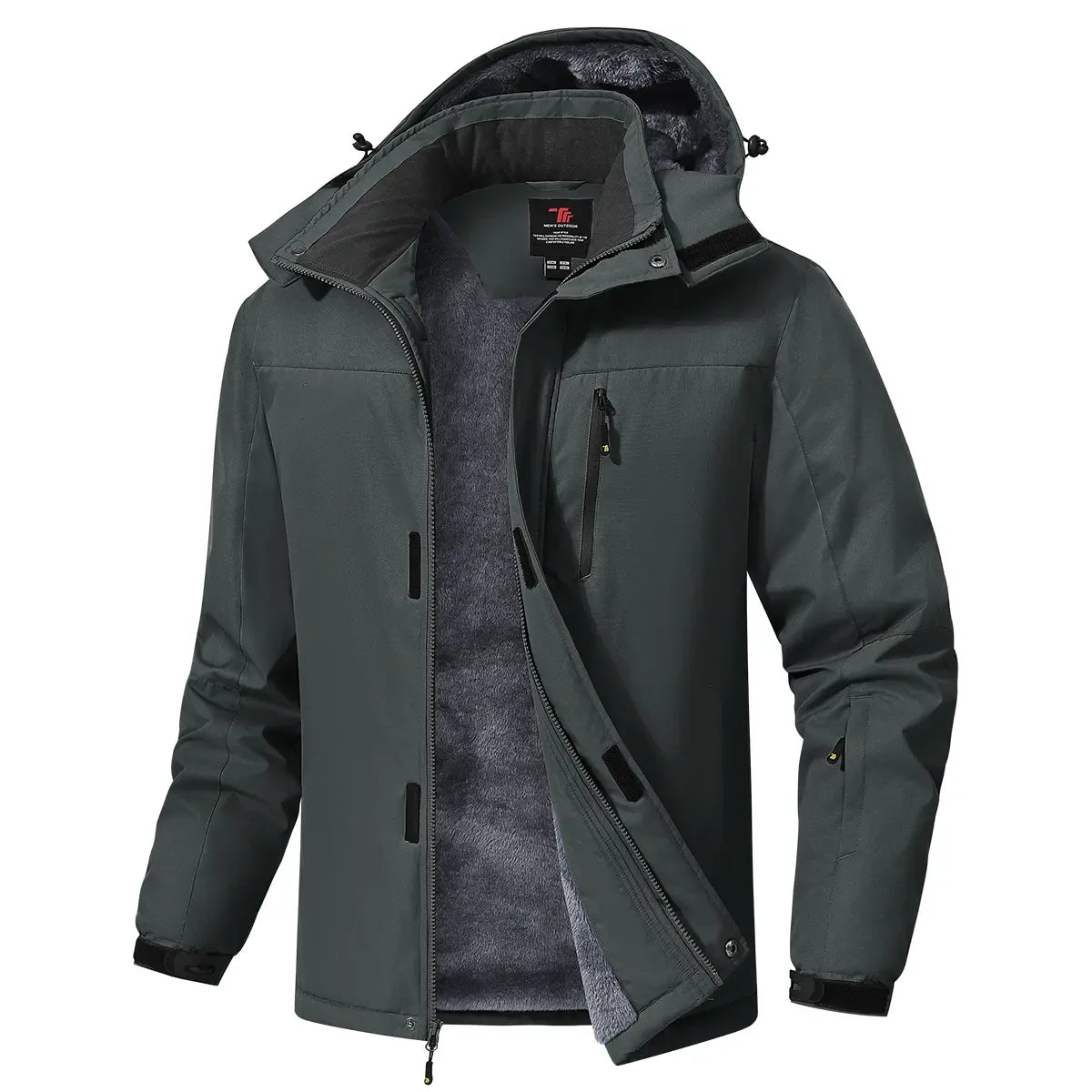 Men’s Winter Ski Snow Jacket Waterproof Windproof Fleece Lined