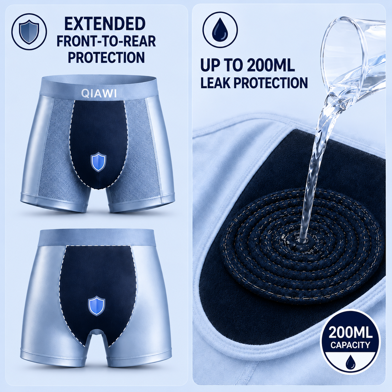 2026 UPGRADED - 60% OFF 💎  Premium Leakproof Bamboo Ice Silk Boxer