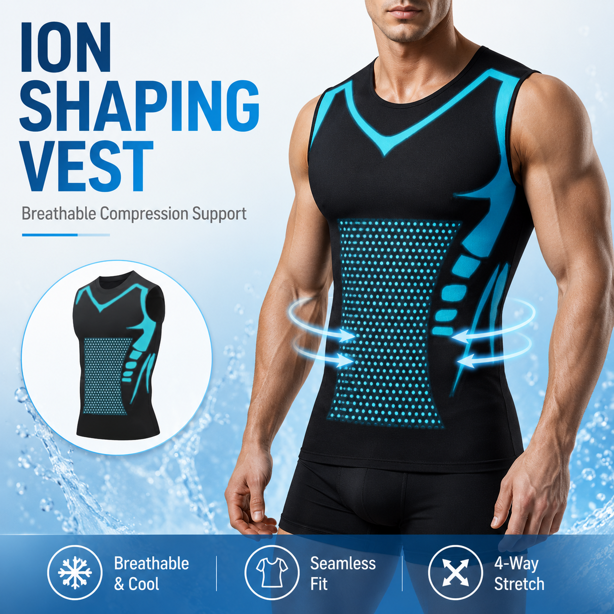2026 New Version Close-Fitting Sleeveless Shirt🔥6PCS $25.99 