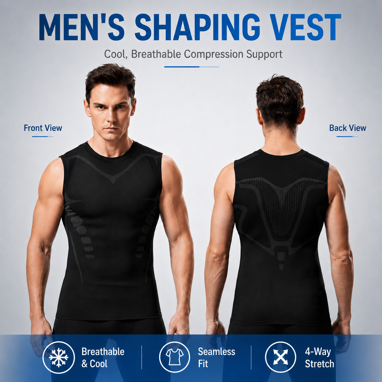 2026 New Version Close-Fitting Sleeveless Shirt🔥6PCS $25.99 