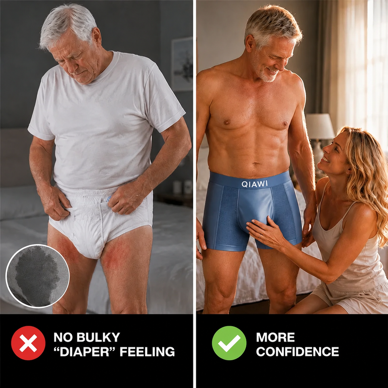 2026 UPGRADED - 60% OFF 💎  Premium Leakproof Bamboo Ice Silk Boxer