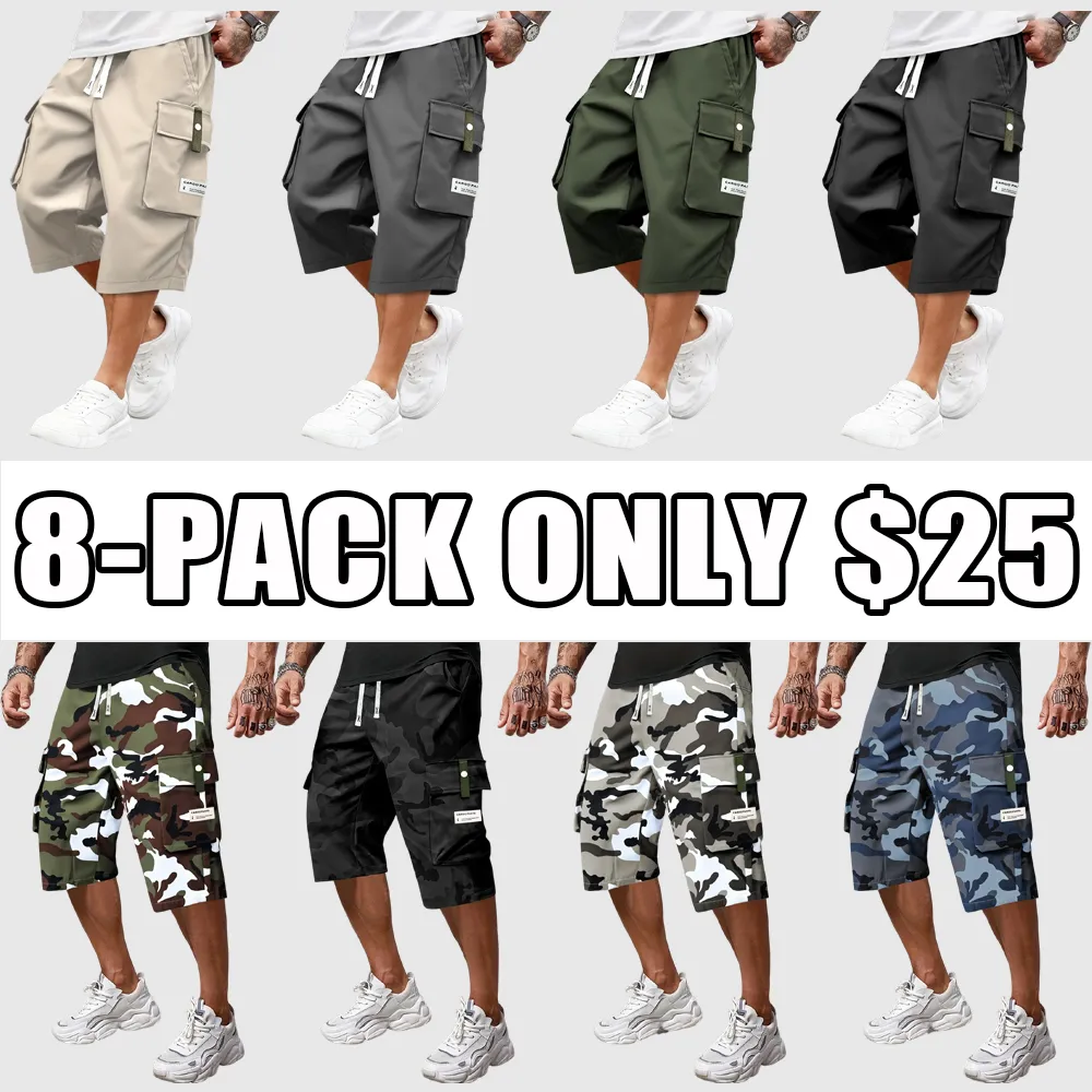 Men's Summer Casual Cargo Shorts