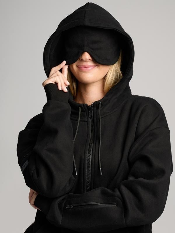 🧥 Airplane Mode Travel Zip Hoodie