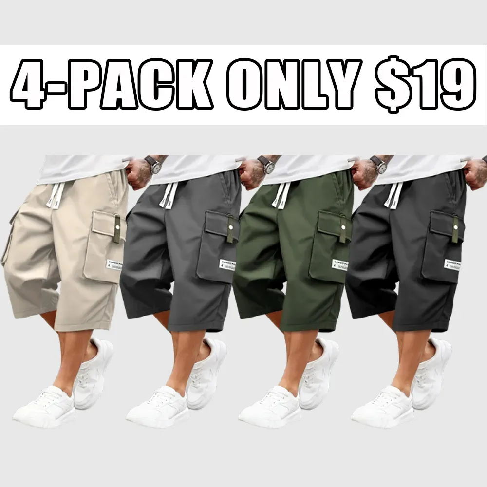 Men's Summer Casual Cargo Shorts