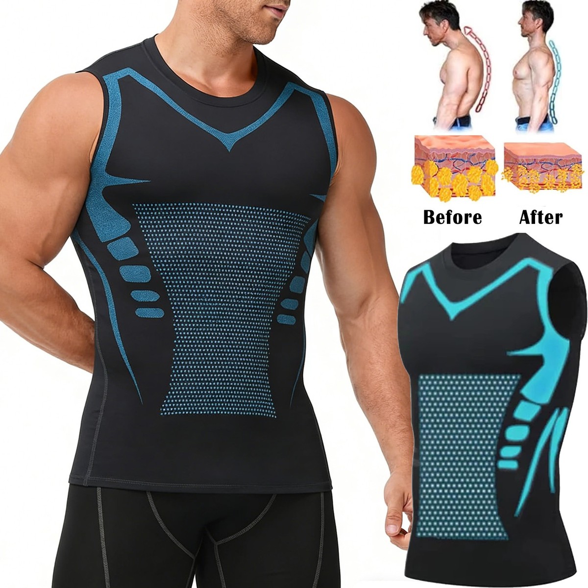 2026 New Version Close-Fitting Sleeveless Shirt🔥6PCS $25.99 