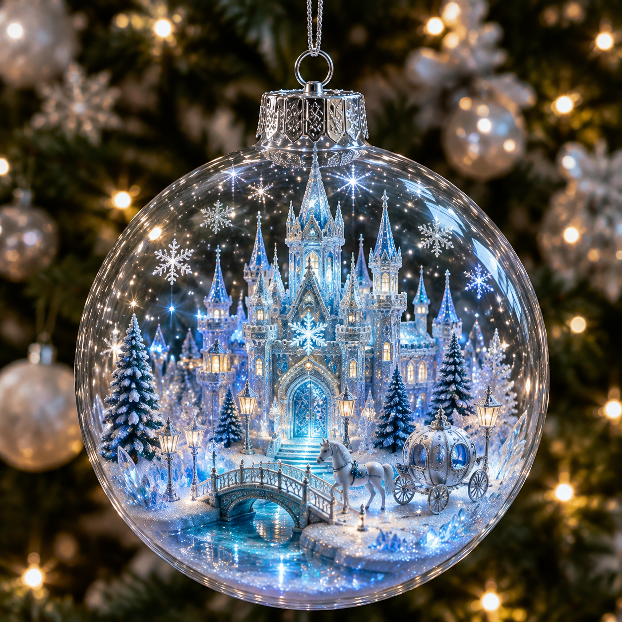 ⏰ ❄️ 50% OFF 💛 Christmas Landscape Decorations ✨ A Tiny Glowing Christmas World, Right In Your Palm