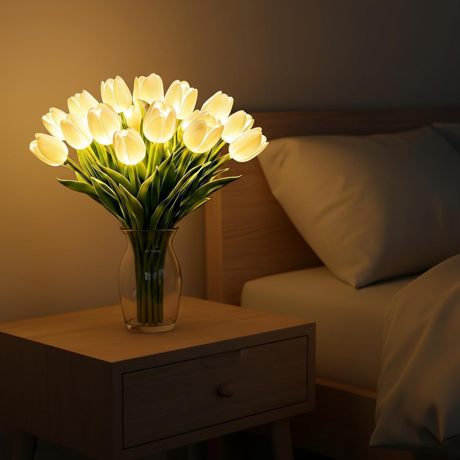 Radiant Romantic Tulip Light