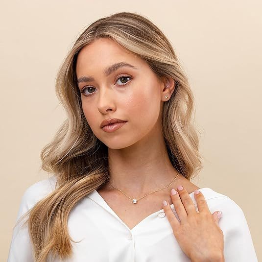 Aurora Krystal Náhrdelník | Zlatý