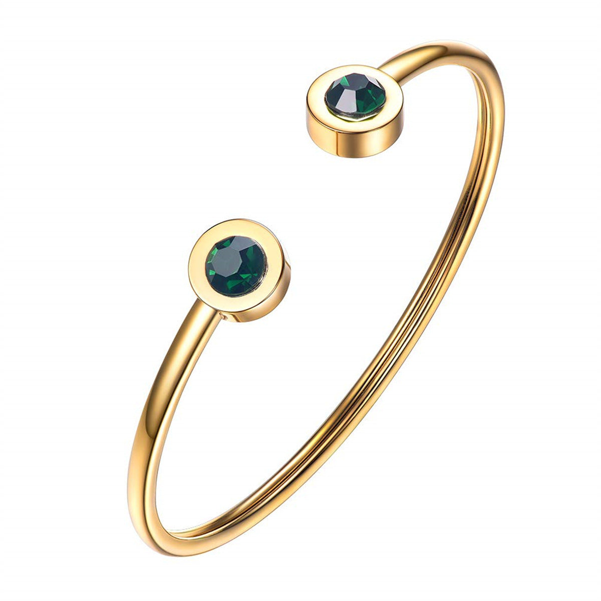 Verdant Cuff Náramek | Zlatý