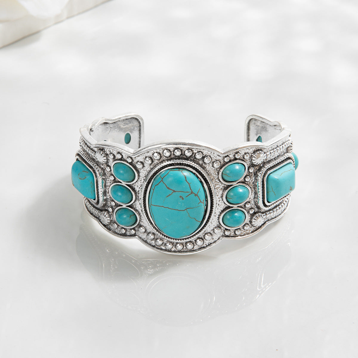 Valencrest Sky Cuff Náramek | Bílé zlato