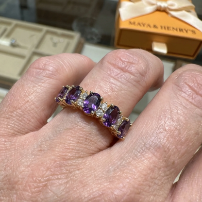 Orlina Violet Erb Prsten | Růžové zlato