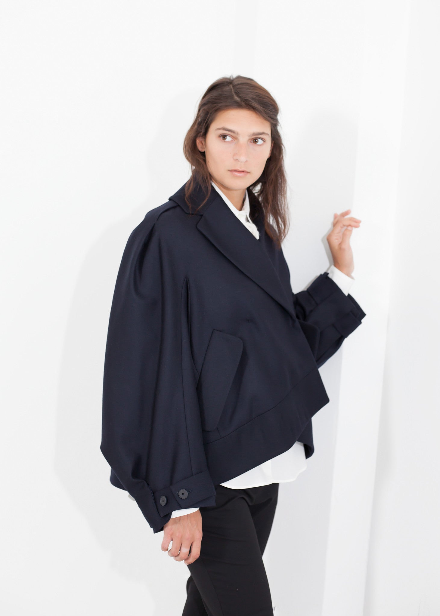 Rowan Lane Women's Wool Cocoon Jacket - Rowan Lane London Womenswear