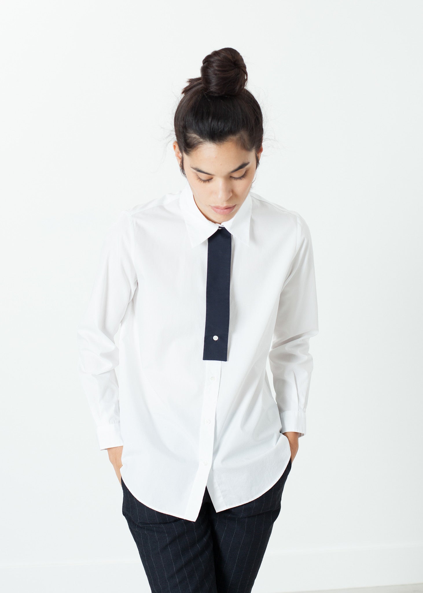 Rowan Lane Women's Pau Shirt in White - Rowan Lane London Womenswear