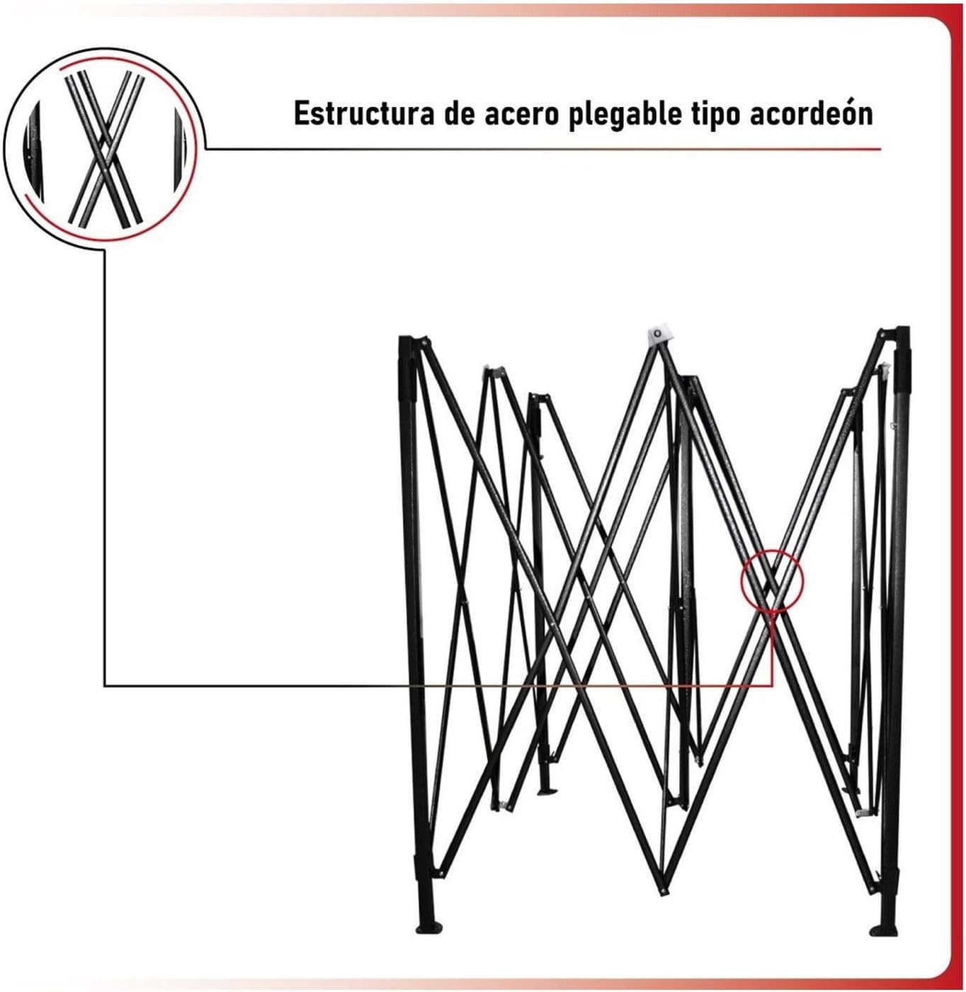 RACK & PACK Carpa 3x3 para Exteriores Lona Jardin Toldo Retractil Estructura de Acero Plegable 3 Ajustes de Altura Impermeabilidad 600D Premium Campismo Facil Armado Fiesta Reunión (Verde)
