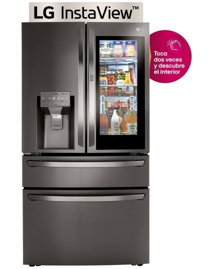 Refrigerador French door LG InstaView 30 pies cúbicos Tecnología inverter y Tecnología no frost LM85SXD
